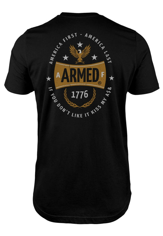 America First America Last t-shirt - ArmedAF
