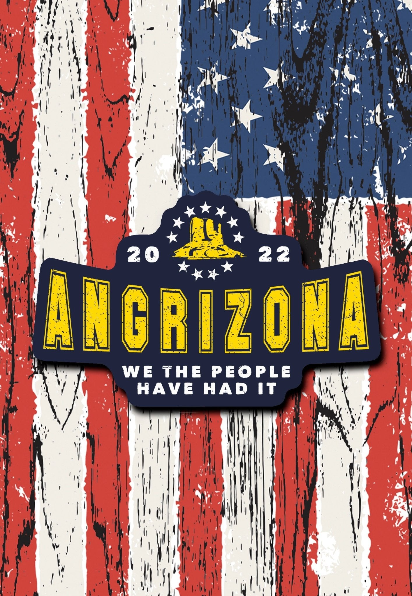 Angrizona sticker - ArmedAF