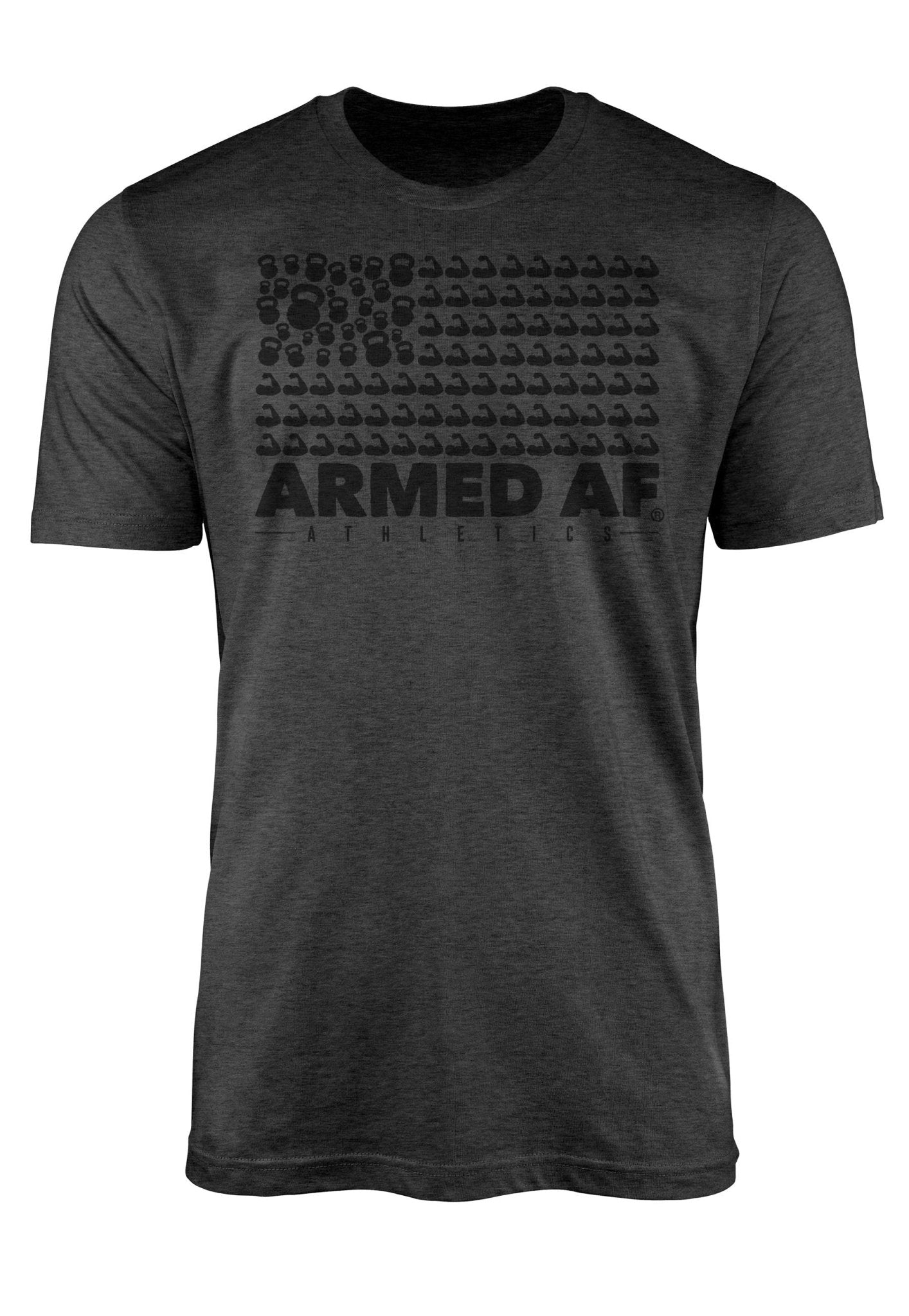 Armed AF® Athletics Tonal logo flag t-shirt - ArmedAF