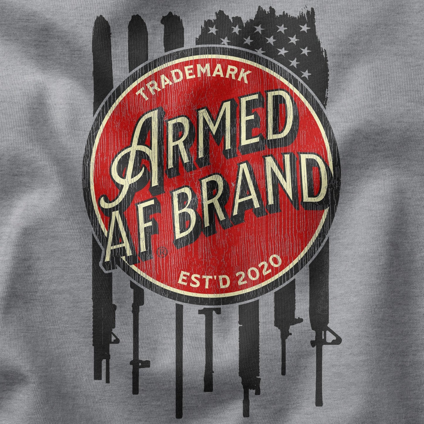 Armed AF® Barbershop Logo - ArmedAF