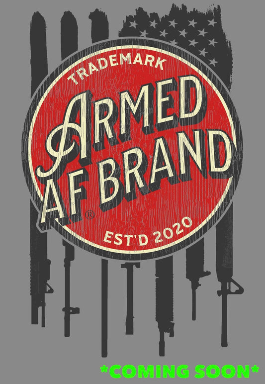 Armed AF® Barbershop Logo - ArmedAF