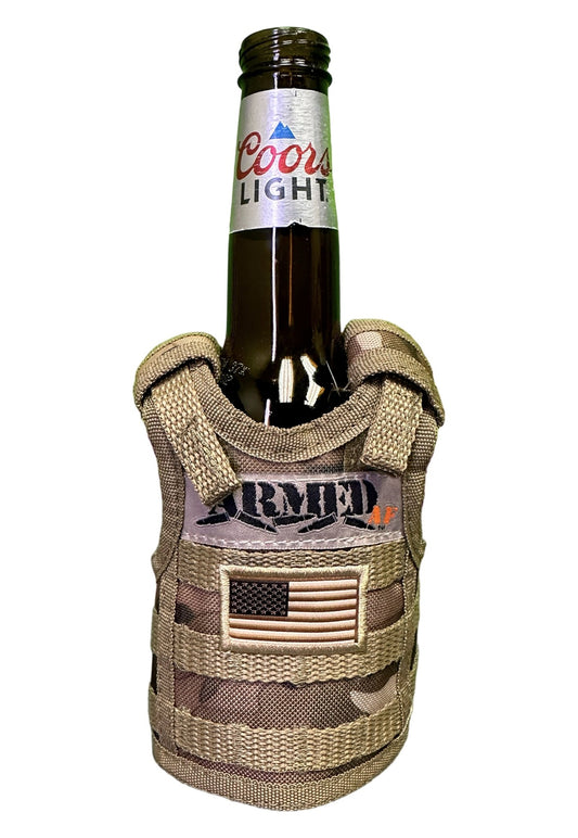 Armed AF® tactical beer coozie - ArmedAF