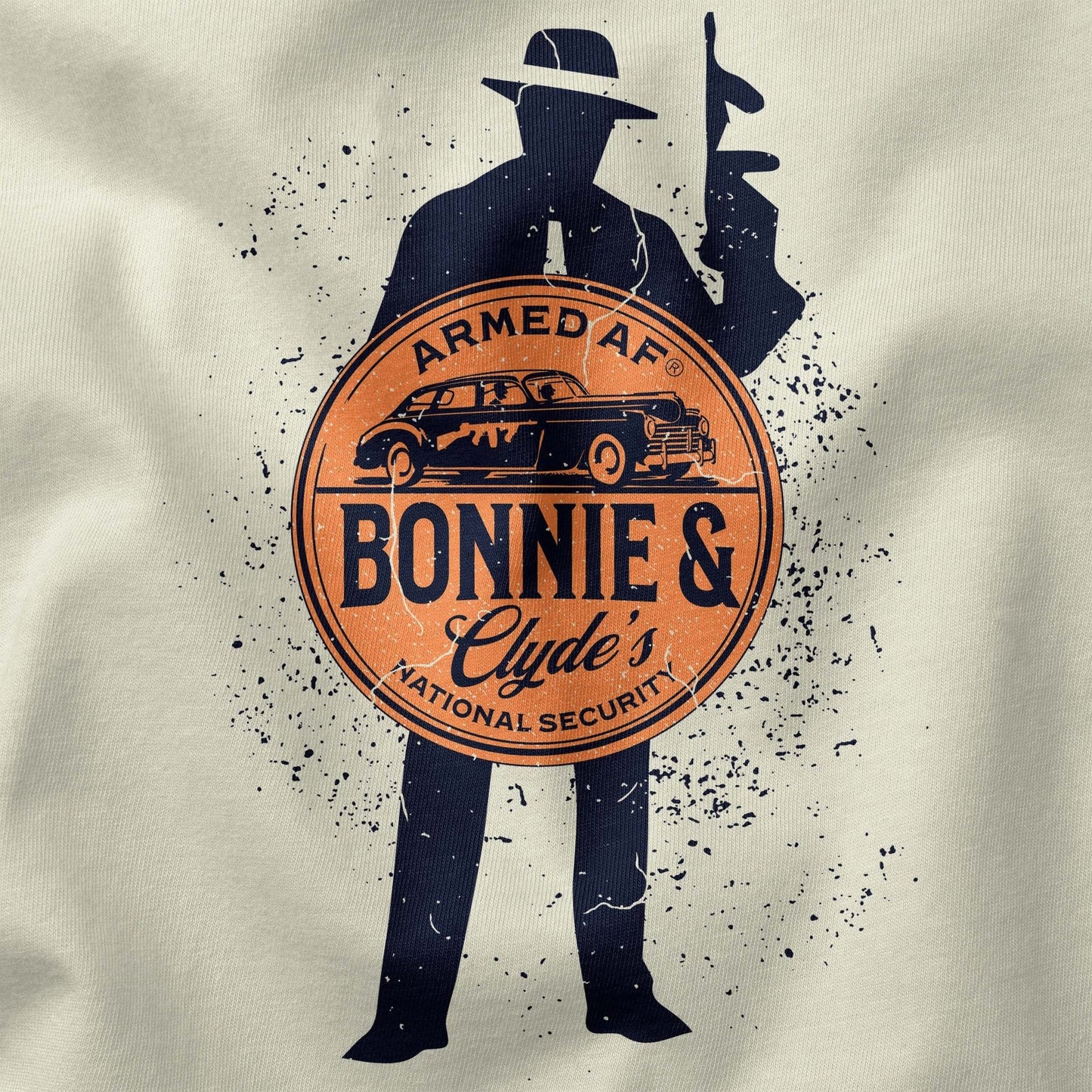 Bonnie and Clyde Security t-shirt - ArmedAF
