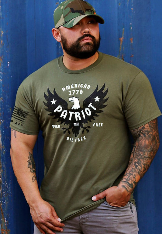 Born Free Die Free American Patriot t-shirt - ArmedAF