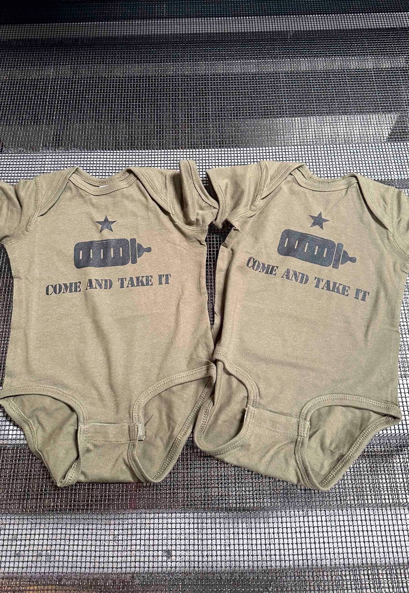 Come and Take it onesie - ArmedAF