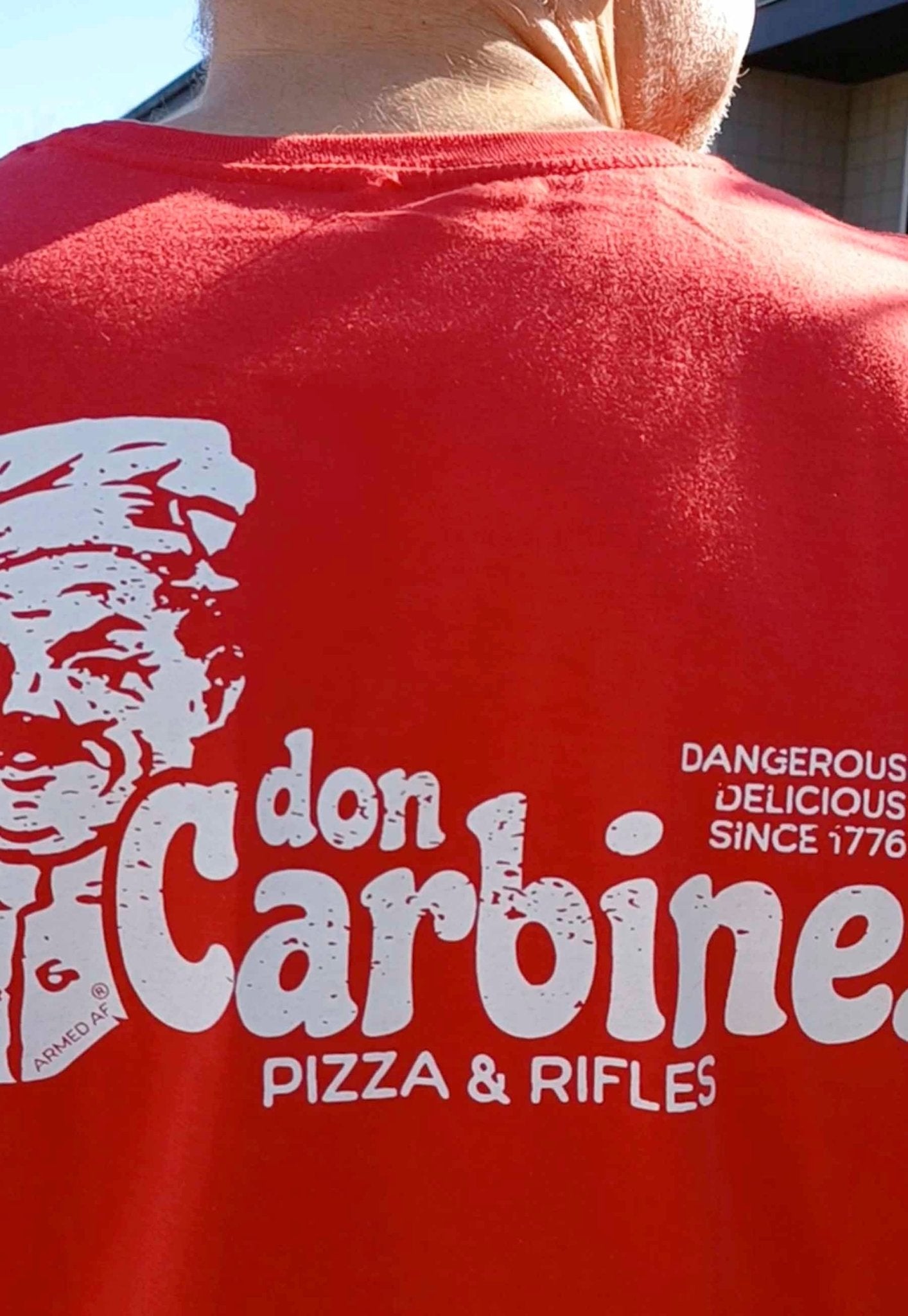 Don Carbines Pizza & Rifles t-shirt - ArmedAF