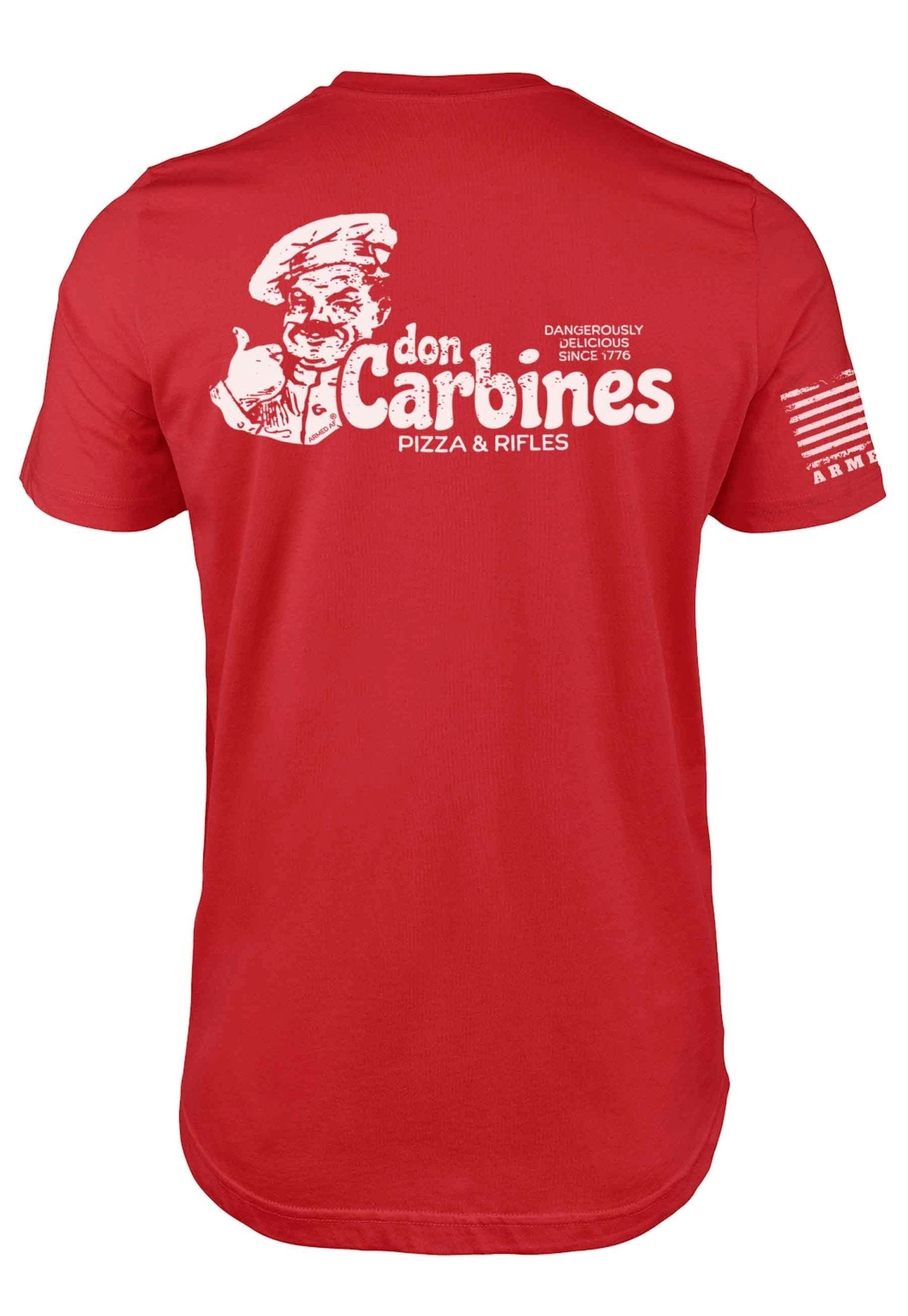 Don Carbines Pizza & Rifles t-shirt - ArmedAF