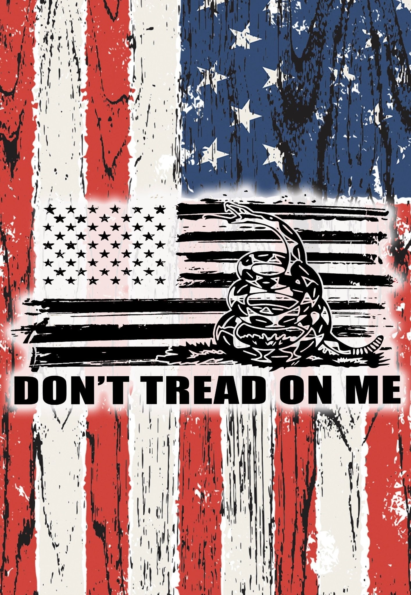 Don't Tread on Me laser engraved tumbler - ArmedAF