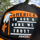 God and Guns PVC patch cap - ArmedAF