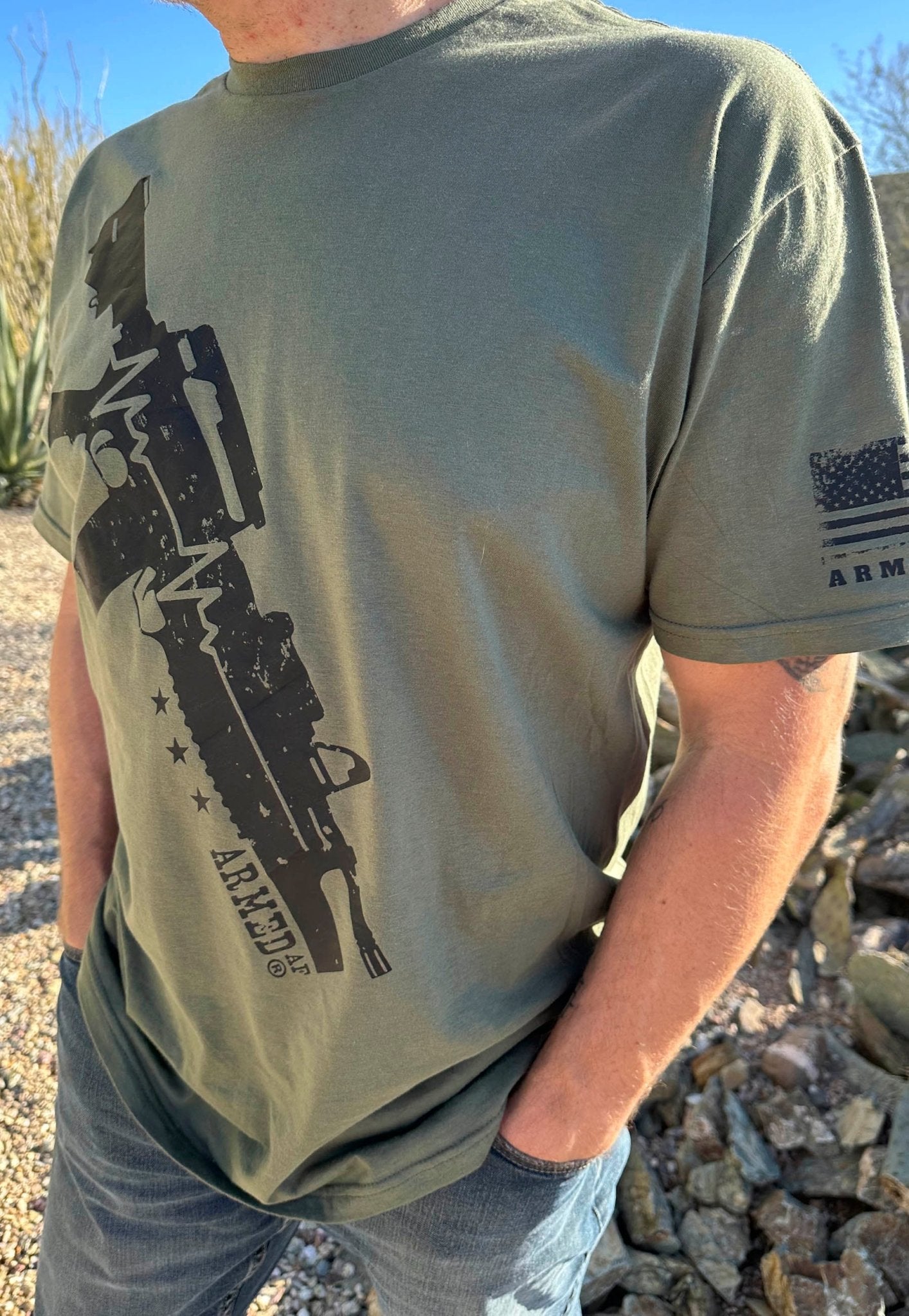 Rifle Sling t-shirt - ArmedAF