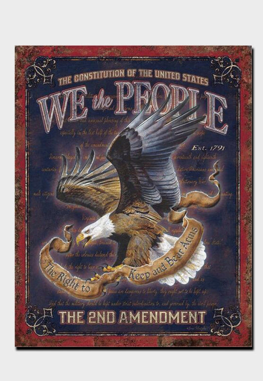 We the People tin sign - ArmedAF