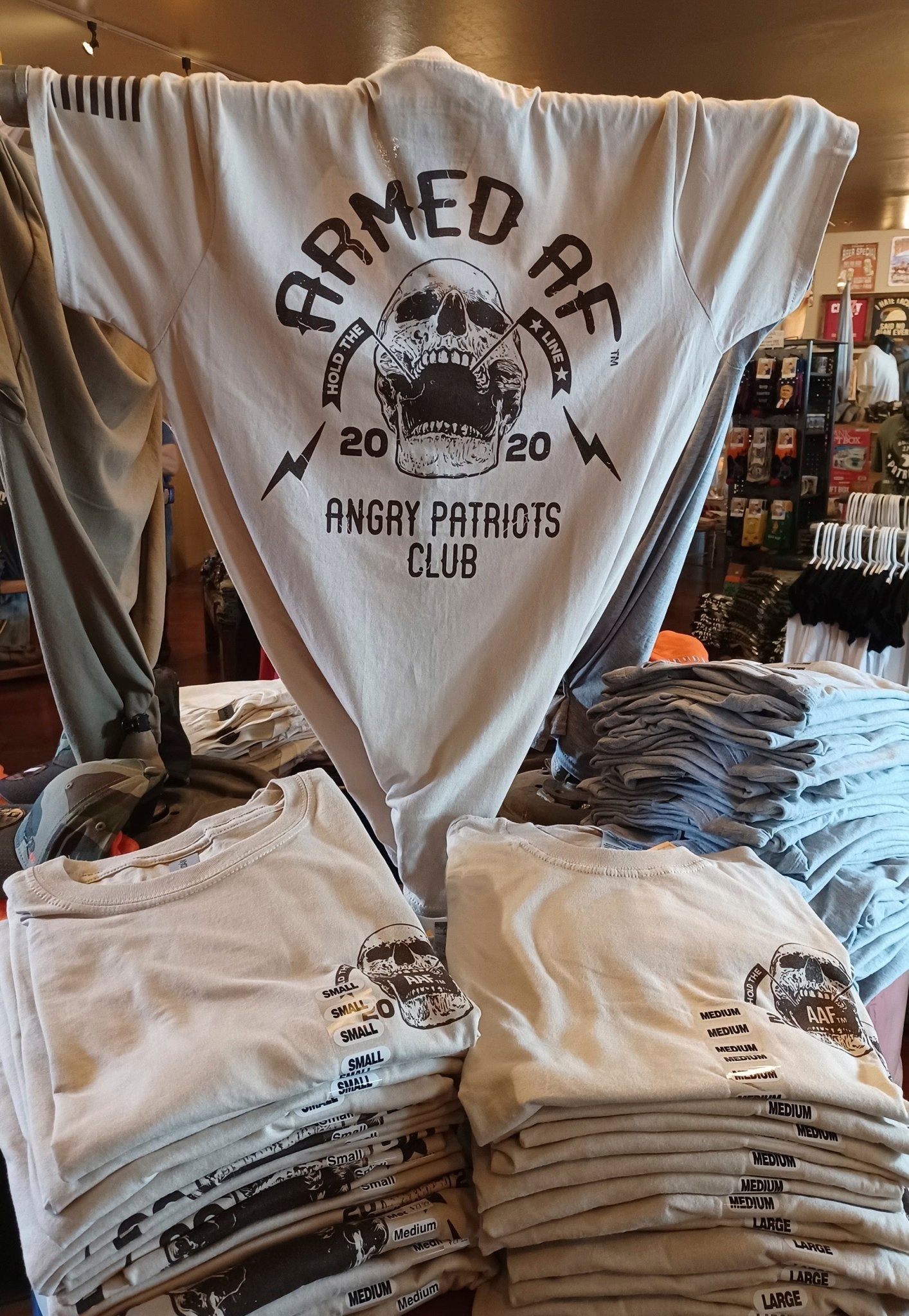 Angry Patriots Club t-shirt - ArmedAF