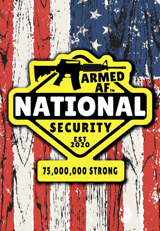 ArmedAF® National Security Sticker - ArmedAF