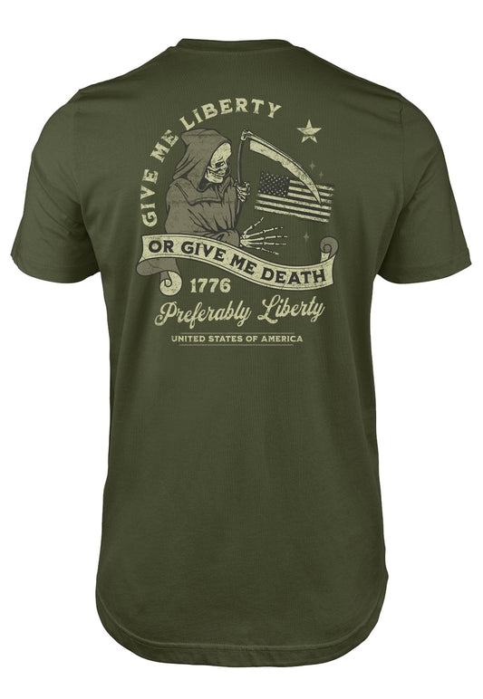 Give me Liberty or Give me Death t-shirt - ArmedAF