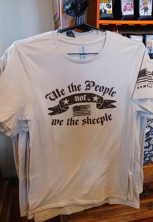 We the People not We the Sheeple t-shirt - ArmedAF